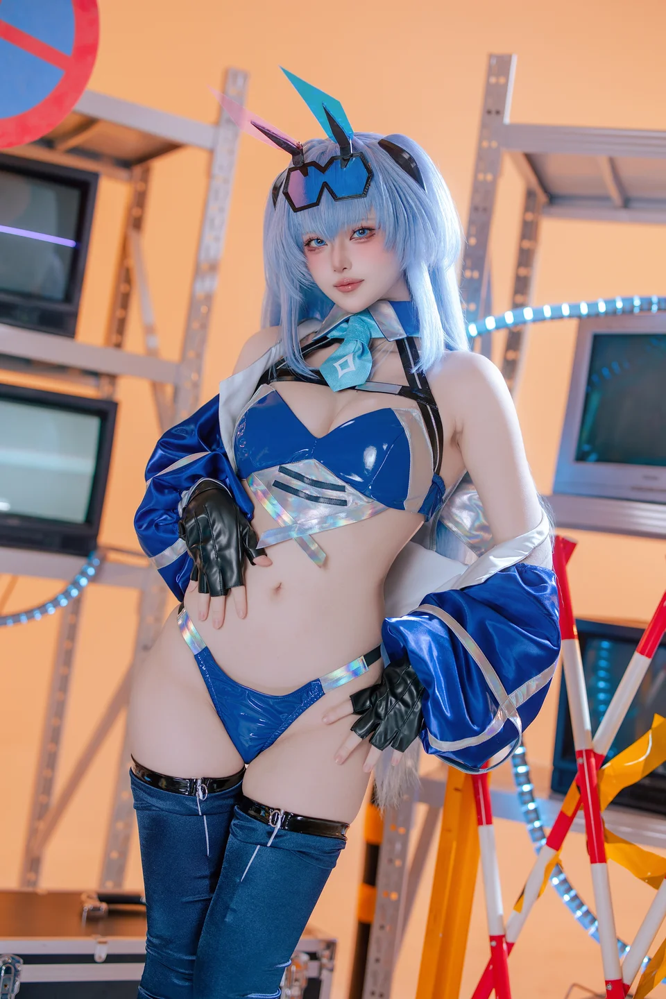 屿鱼 - No.082 碧蓝航线 花园赛车服 [82P-792MB] tg@simisebaisi 【丝足阁】055.webp